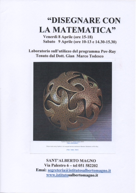 Disegnare con la Matematica